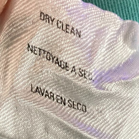 Tahari Ankle Pants Teal Mid Rise Stretch Pockets Size 8 - Picture 4 of 5